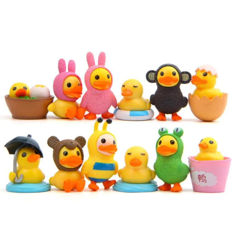 Adorable Vinyl Duck Bath Dolls Custom Soft PVC Vinyl PP Toys