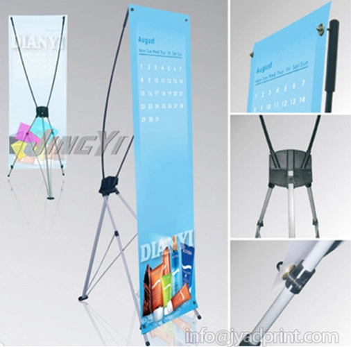 Custom Exhibition Trade Show X Banner Display Racks