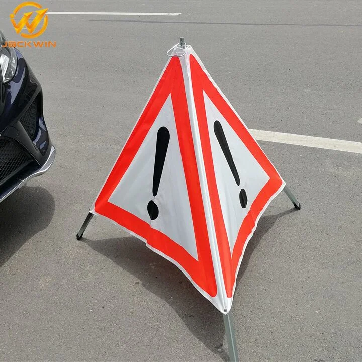 Europe Market Triangle Traffic Sign Reflective Warning Sign