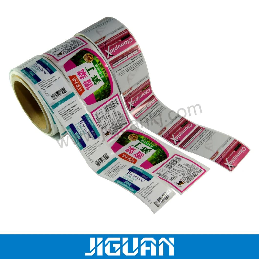 Thermal Paper Roll Vinyl Sticker with 3m Adhesive