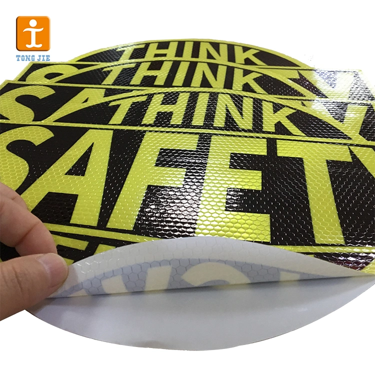 High Quality Safety Flooring Sticker 3m Reflective Adhesive PVC Vinyl Waterproof Flooring Sticker