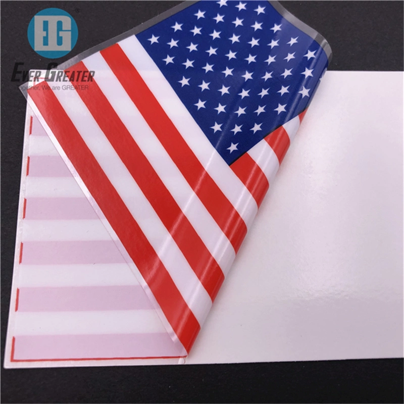 Double Sided Vinyl Self-Adhesive Sticker Static Cling Sticker