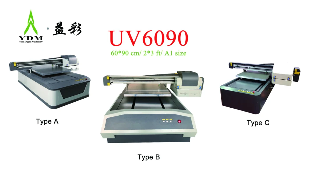 UV Flatbed Printer 6090 with Ce4 Print Head Print on Phone Case