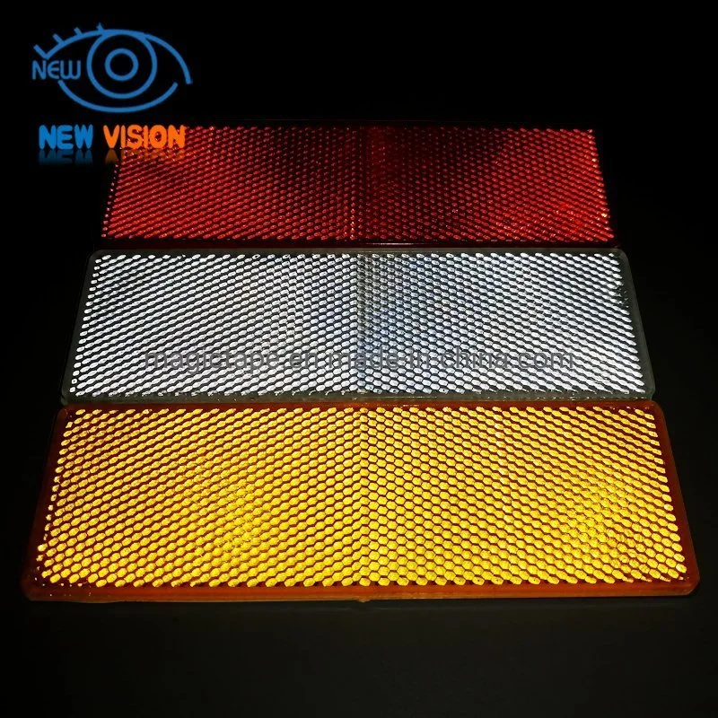 Plastic Reflex Reflector High Reflective Material in Dark Night for Trucks/Trailers/Car/Motorcycle