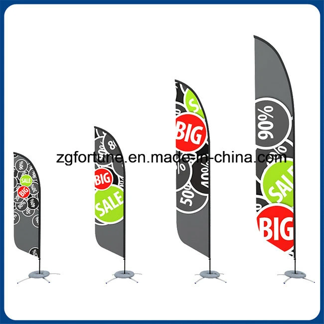 Advertising Banner Display Shark Flag Flying Banner with Fast Delivery