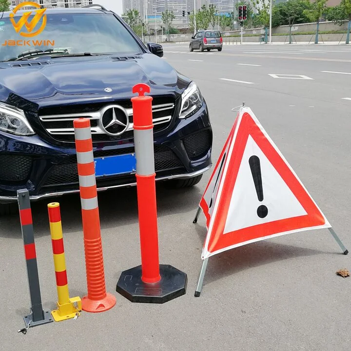 Galvanized Foldable Reflecting Tripod Warning Sign Road Safety Sign Reflective Warning Road Sign