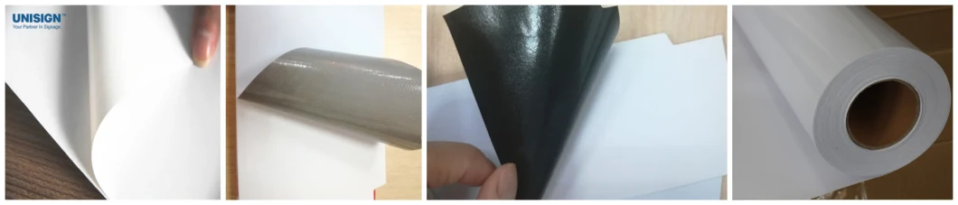 Printable PVC Self Adhesive Vinyl Roll 0.914-1.52mwidth Transparent Clear Sticker
