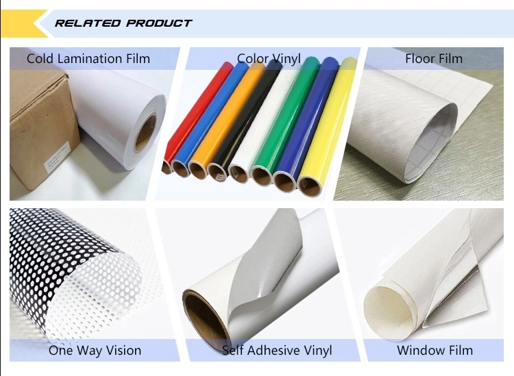 Self Adhesive White Vinyl Roll PVC Sticker Vinyl Sticker Roll Printable PVC Self Adhesive Vinyl