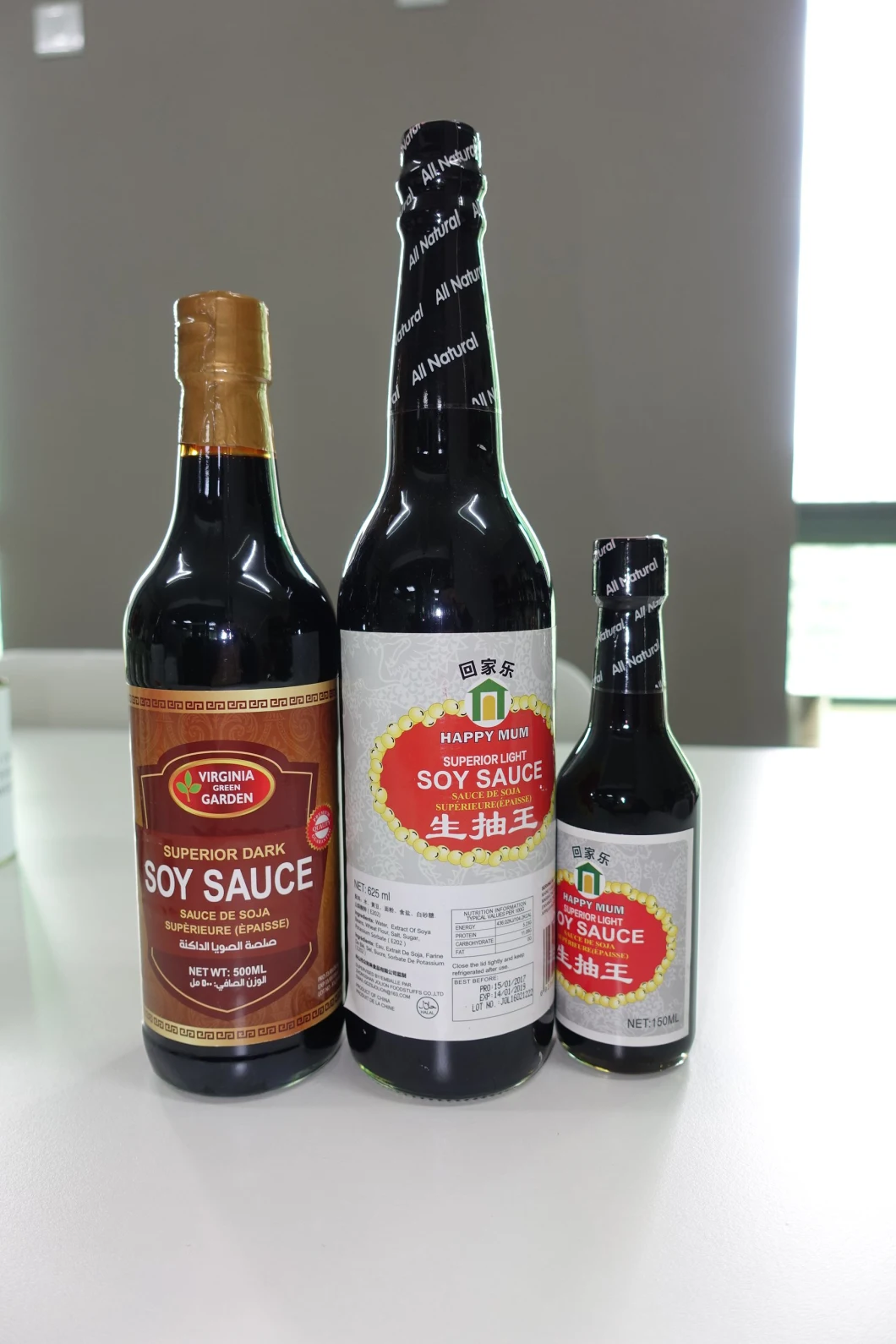 Factory Wholesale Superior Dark/Light Soy Sauce From Natual Brewed