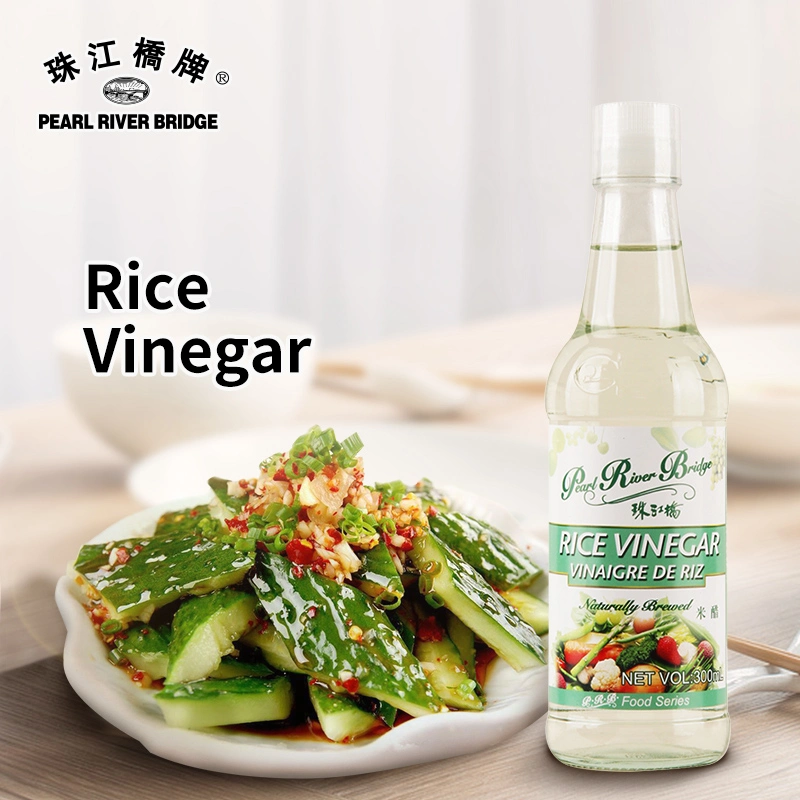 Rice Vinegar 300ml Pearl River Bridge Naturally Brewed Non-GMO Seasoning