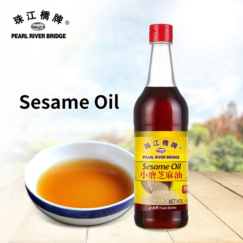 Sesame Oil 100% Pure 500ml Pearl River Bridge Brand Bulk Cooking Oil