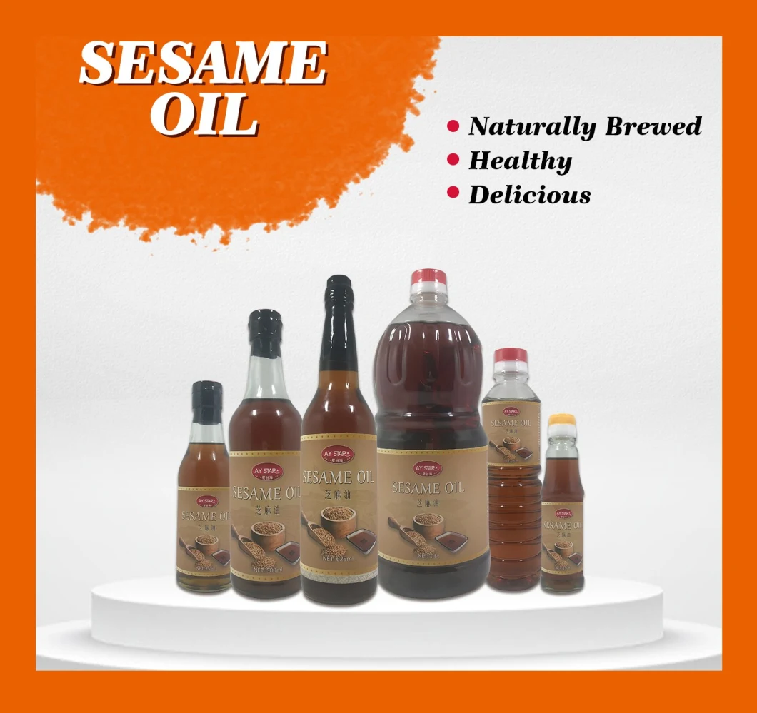 Supermarket Cuisine OEM Factory Seasoning 100% Purity Natural Sesame Oil