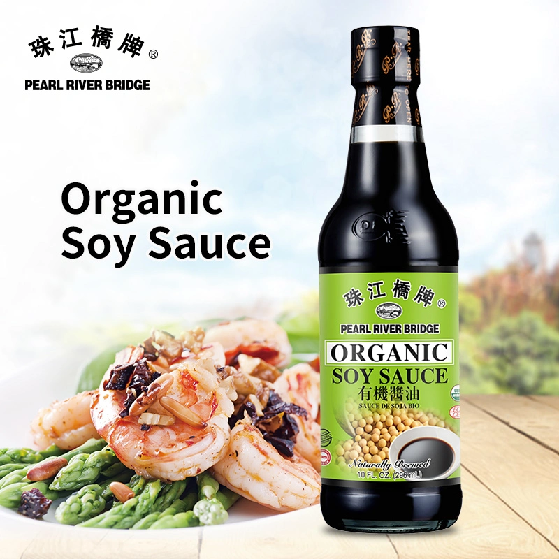 Organic Soy Sauce 300ml Pearl River Bridge Halal Certified Naturally Brewed Condiment