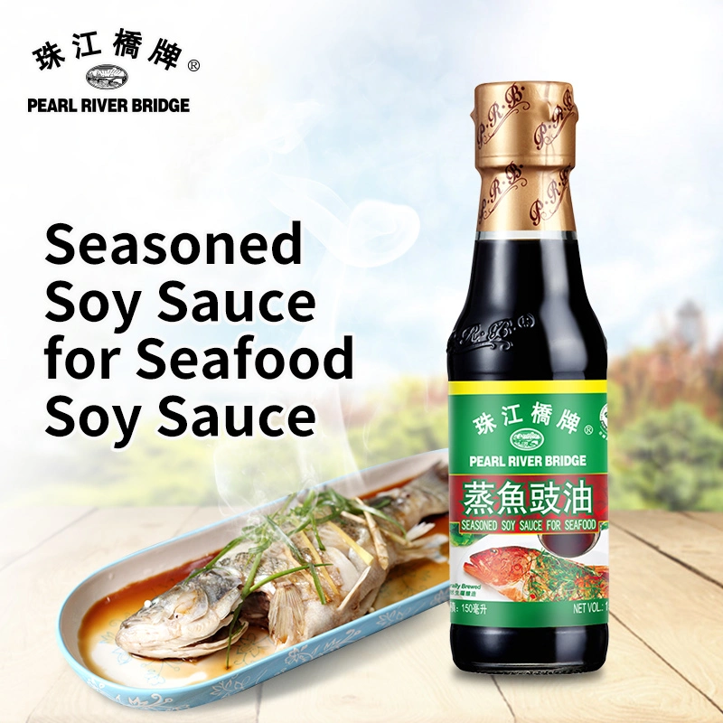 Seasoned Soy Sauce for Seafood 150ml Pearl River Bridge Naturally Brewed Seasoning