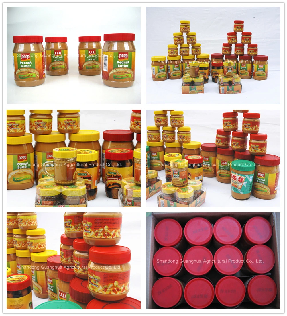 Creamy/Crunchy Peanut Butter Peanut Paste with Premium Quality From China