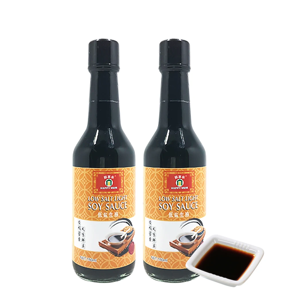 Chinese Seasoning Authentic Premium Less Salt Light Soy Sauce