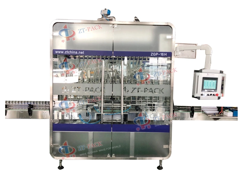 Automatic Flavor Water Food Soy Sauce Vinegar Filling Machine for Bottles Liquid Packing Line Filler