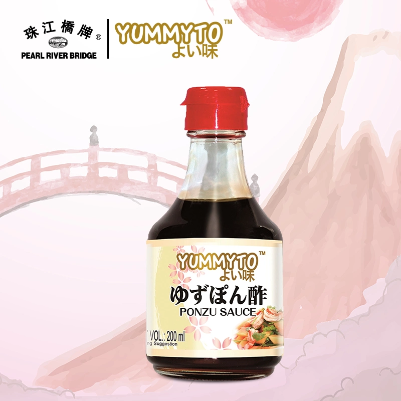 Yummyto Brand Ponzu Sauce 200ml Japanese Seasoning Ponzu Dipping Sauce