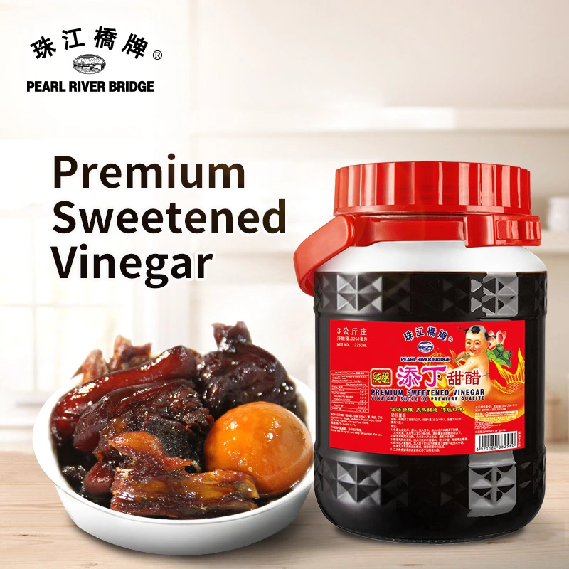 Premium Sweetened Vinegar 2250ml Pearl River Bridge Naturally Brewed Non-GMO Vinegar