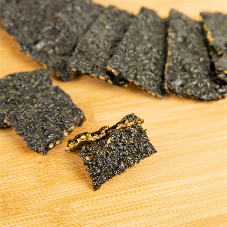 32g Instant Roasted Sesame Flavor Seaweed Sandwich for All Ages