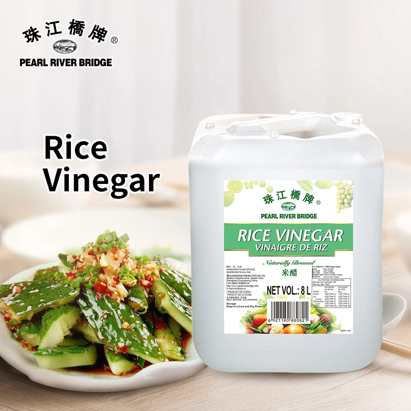 Rice Vinegar 8L Pearl River Bridge Naturally Brewed Non-GMO Vinegar