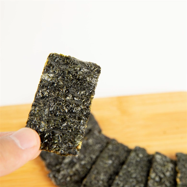 35g Roasted Sesame Sandwich Seaweed in Cans with Report