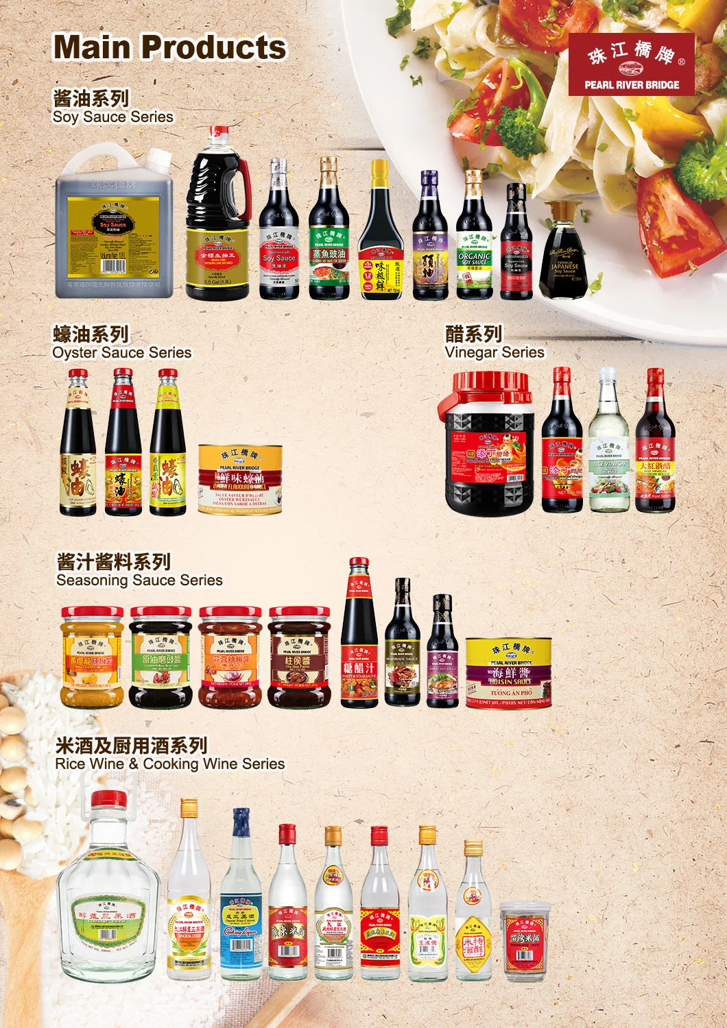Pearl River Bridge (the Leading Soy Sauce Brand) Organic Soy Sauce 300ml Maded of Best Beans