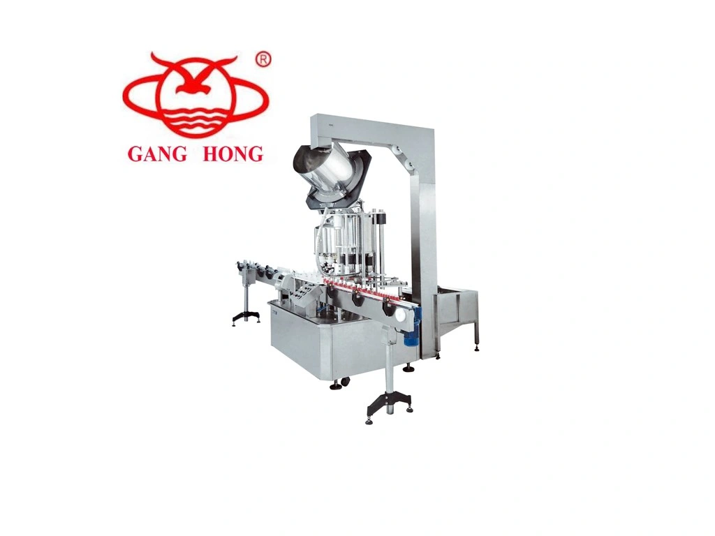 Soy Sauce, Cooking Oil, Vinegar Vacuum Self-Flow Filling and Capping Two-in-One Machine