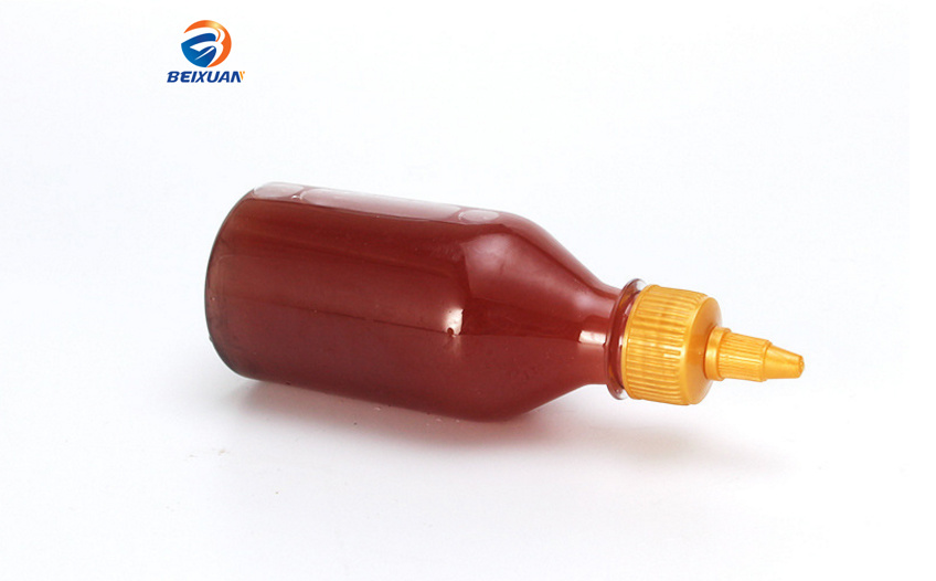 2020 New Sauce Vinegar Bottle 250ml Soy Sauce Tip Mouth Cover Vinegar Bottle