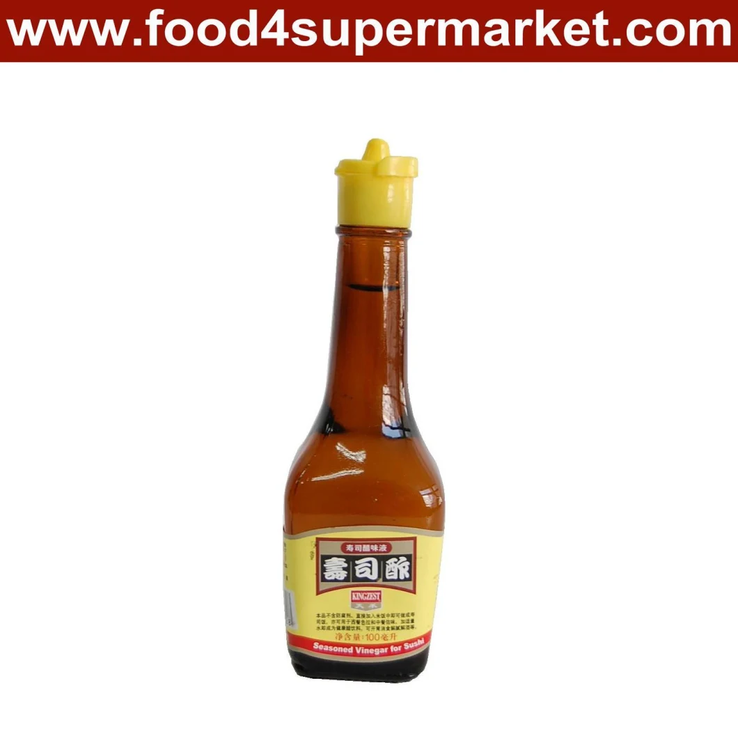 Seasoned Sushi Vinegar in Glass Bottle 100ml for Sushi Rice Making and Dipping Sauce