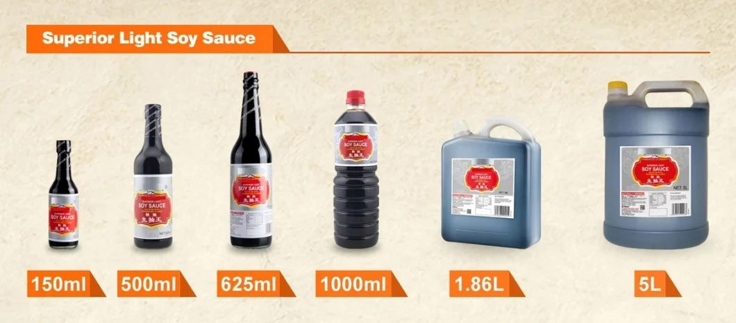 200 Ml Natural Brewed Superior Lightark Soy Sauce Bulk Wholesale Price OEM with Factory