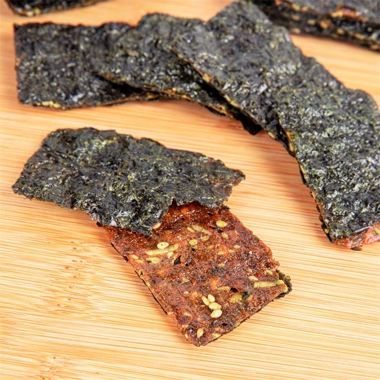 32g Instant Roasted Sesame Flavor Seaweed Sandwich for All Ages