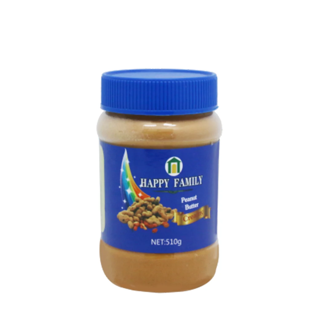 510g Brc HACCP Chinese Free Sample Crunchy Creamy Peanut Butter