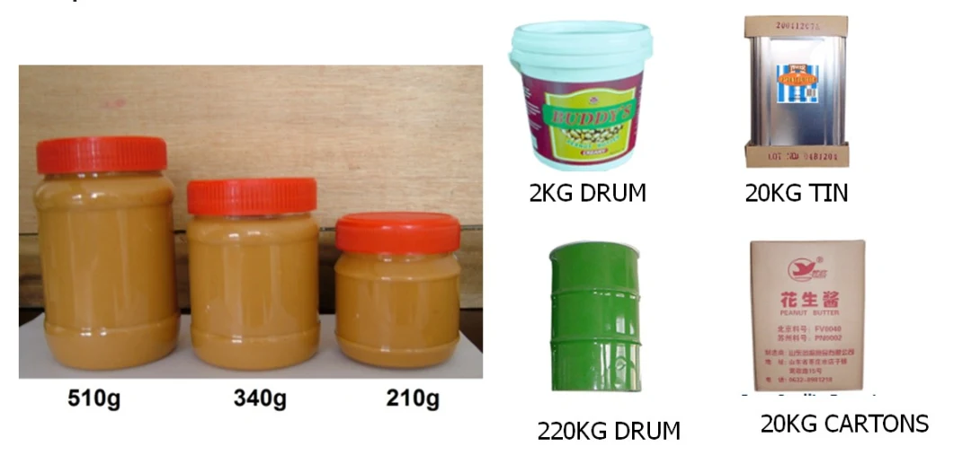 China Peanuts Butter Smooth Peanut Paste Halal Products