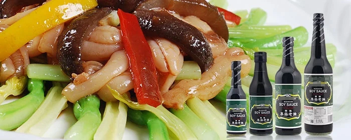 China Factory Zoro-Added Wholesale 500ml Light Soy Sauce Naturally Brewed Sauce