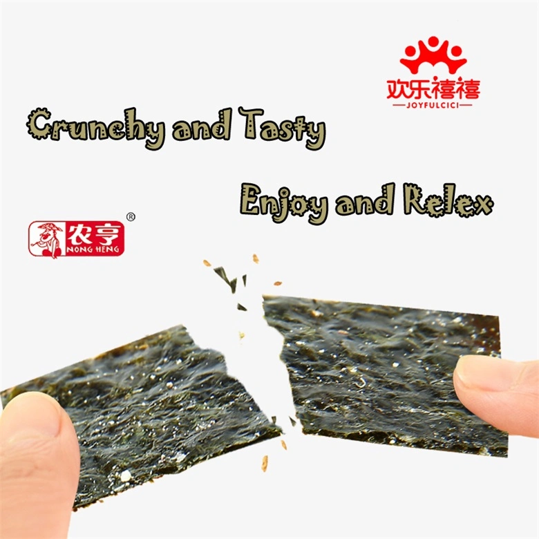12g Roasted Seasoned Sesame Seaweed Laver for The Youth