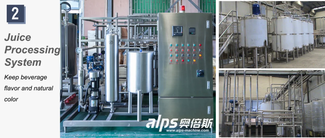 Dairy Drink / Flavored Milk Bottling Line Processing Machinery