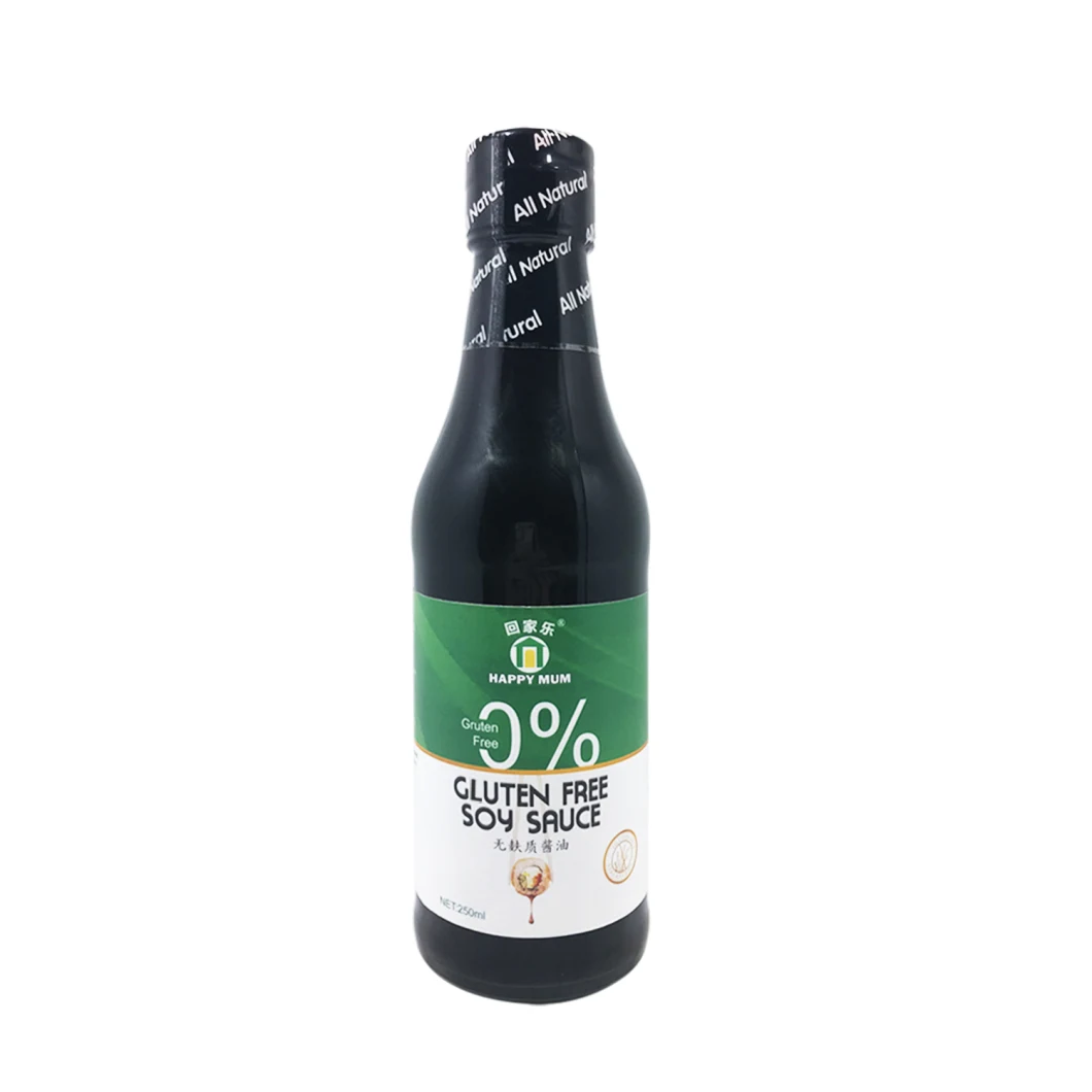 High Quality Naturally Fermented Gluten Free Non-GMO Light Soy Sauce