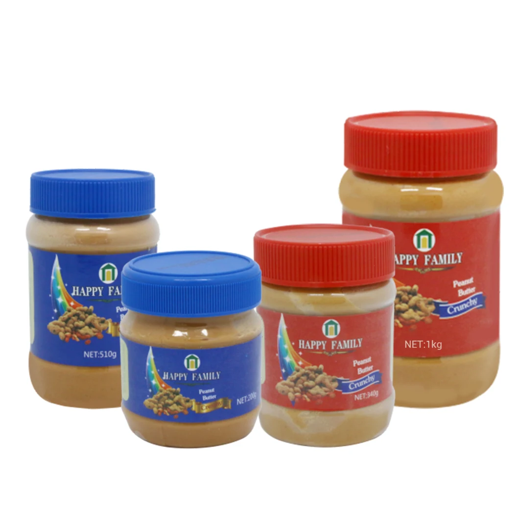 Halal Organic Creamy & Crunchy Chinese Brands Wholesale Peanut Butter