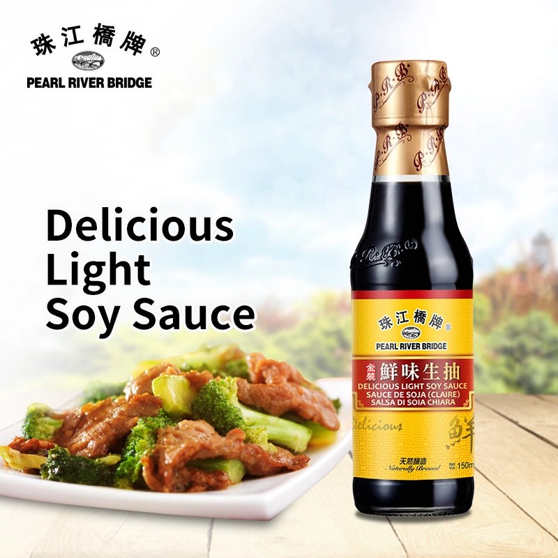 Delicious Light Soy Sauce 150ml Pearl River Bridge (the Leading Soy Sauce Brand) Soy Sauce