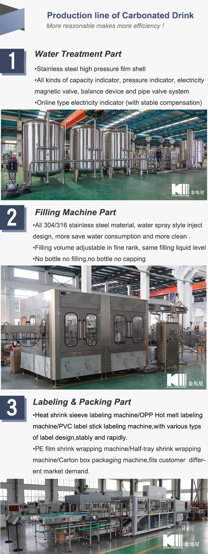 Automatic Flavoured Soda Water Filling Line
