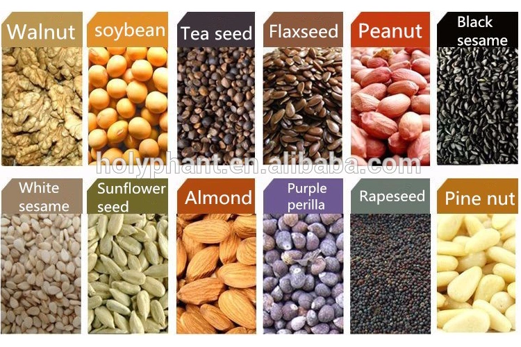 Peanut Sesame Walnut Soya Bean Sesame Oil Extraction Machine Oil Plant