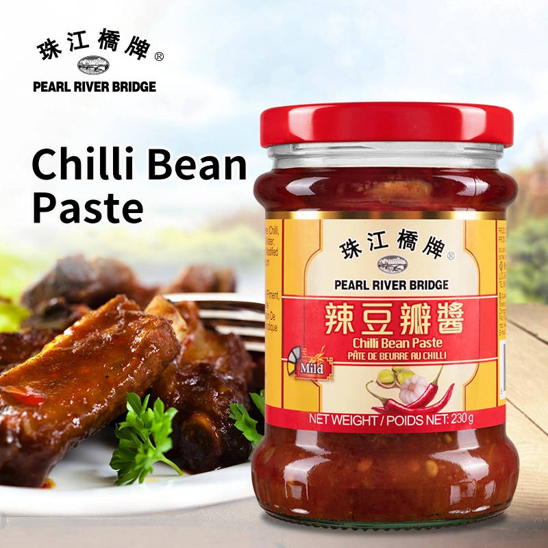 Chilli Bean Paste 230g Pearl River Bridge Brand Chinese Spicy Pepper Sauce Hot Sauce