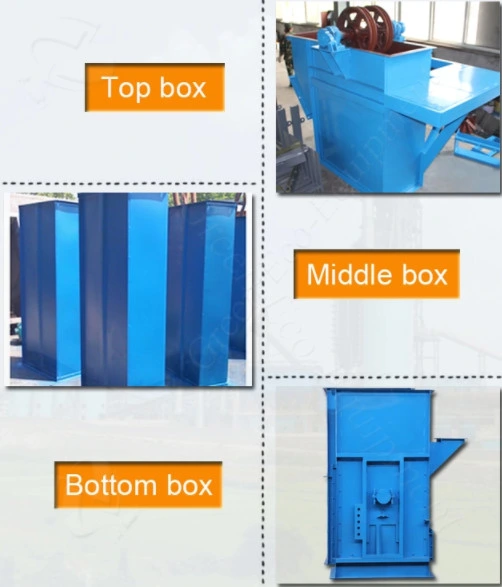Bulk Material Handling Equipment Bucket Elevator Ne500