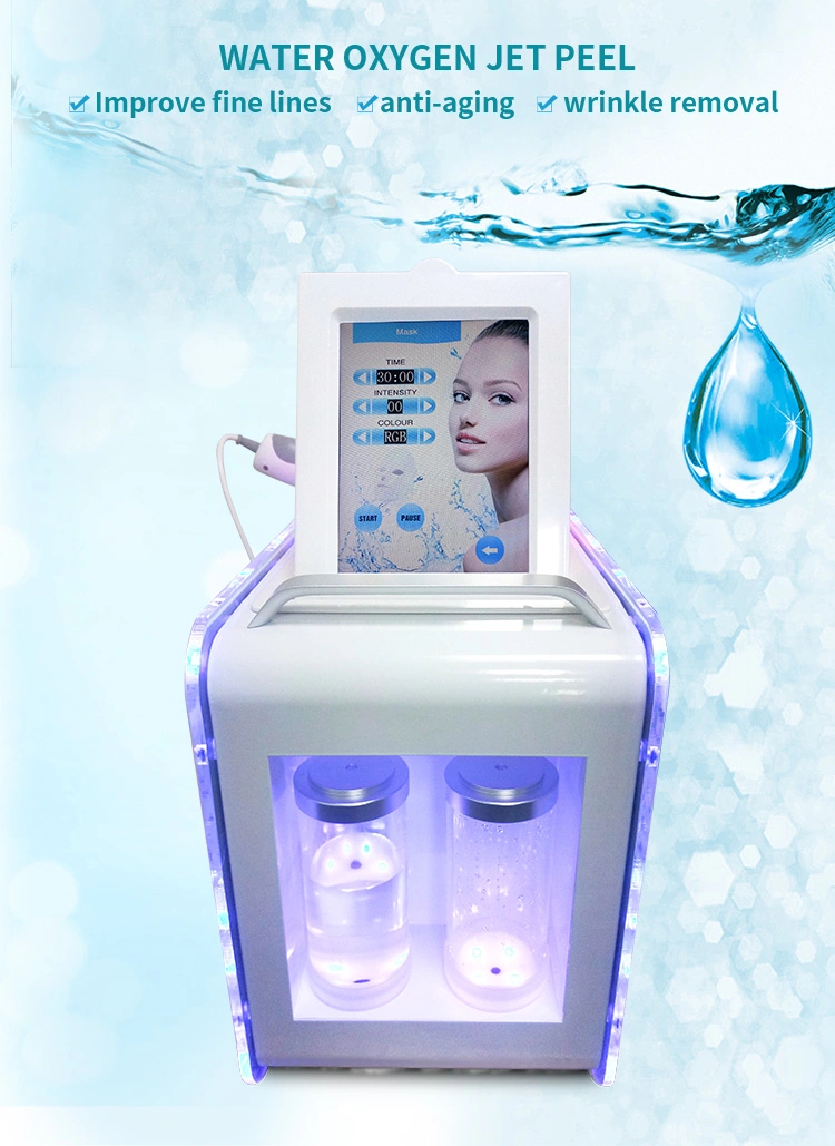 New Type Deep Cleaning Oxygen Machine Facial Cleaning Machine Skin Whitening Beauty Machine