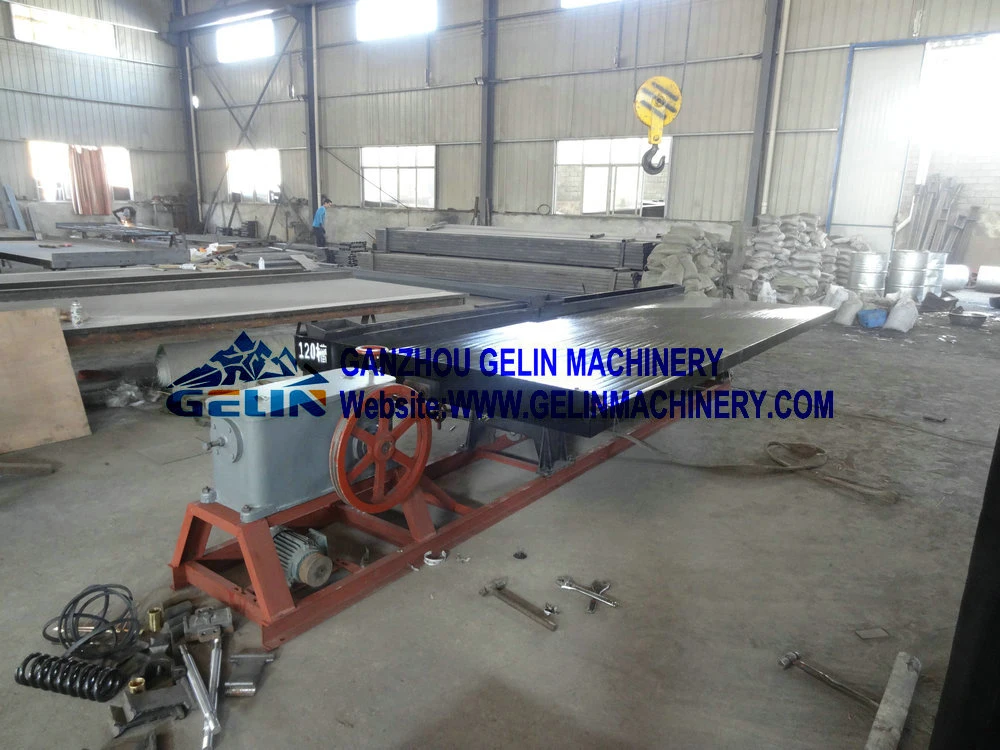 Gravity Equipment Copper Mineral Separation Vibrating Table