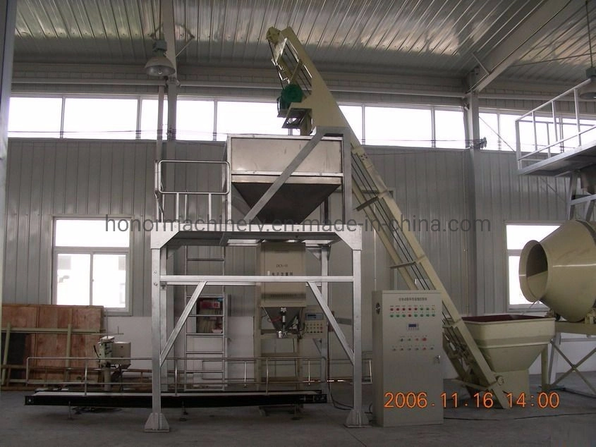 Rice Weighing Bagging/Packing Machine with Conveyor and Sewing Machine