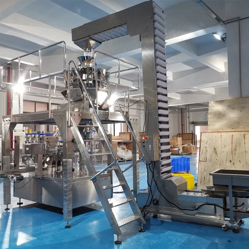 Samfull Multihead Weigher Grain Packing Machine for Granule Products
