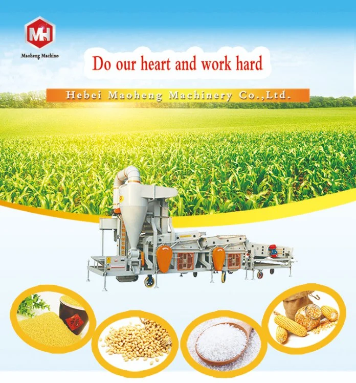 Agricultural Machinery Mobile Grain Cleaner for Maize Sesame Soybean 5xfz-15sm