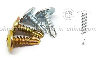 Factory Indented Hex Washer Head Self Drilling Screw Roofing Screw with EPDM Washer